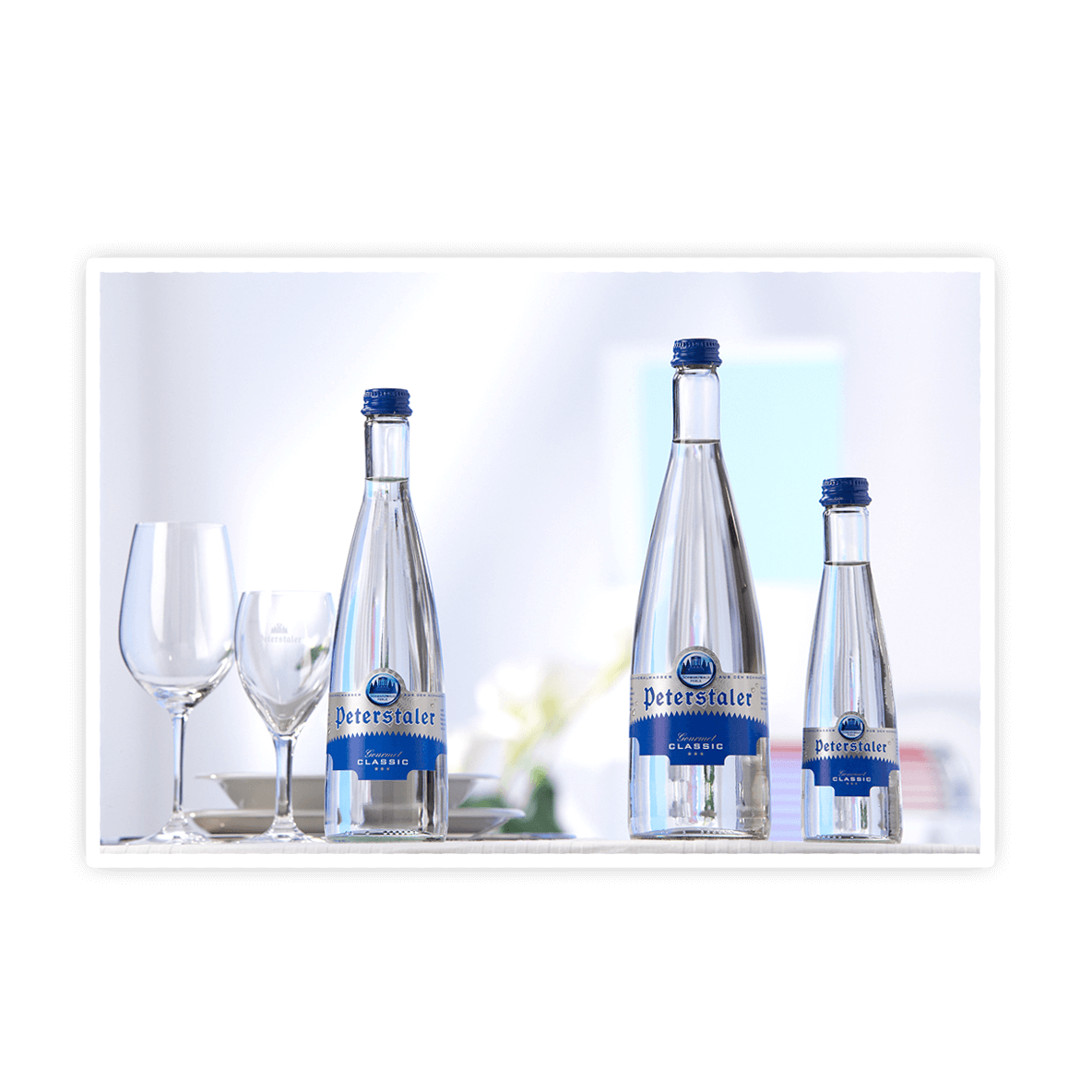 Frühere Peterstaler Gourmetflaschen