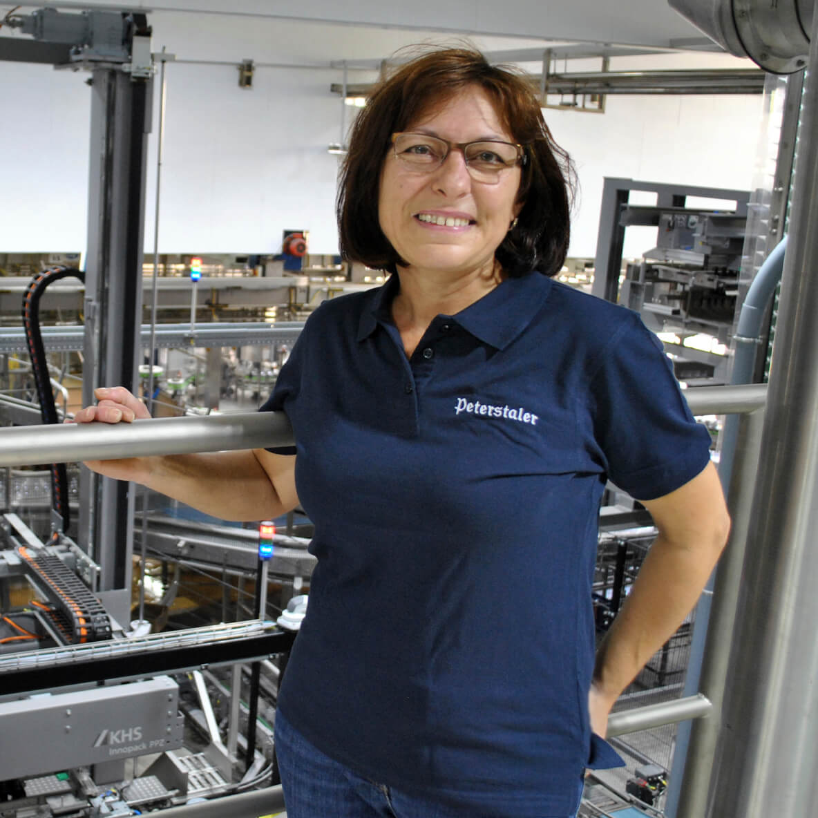 Peterstaler Mitarbeiterin in der Produktion