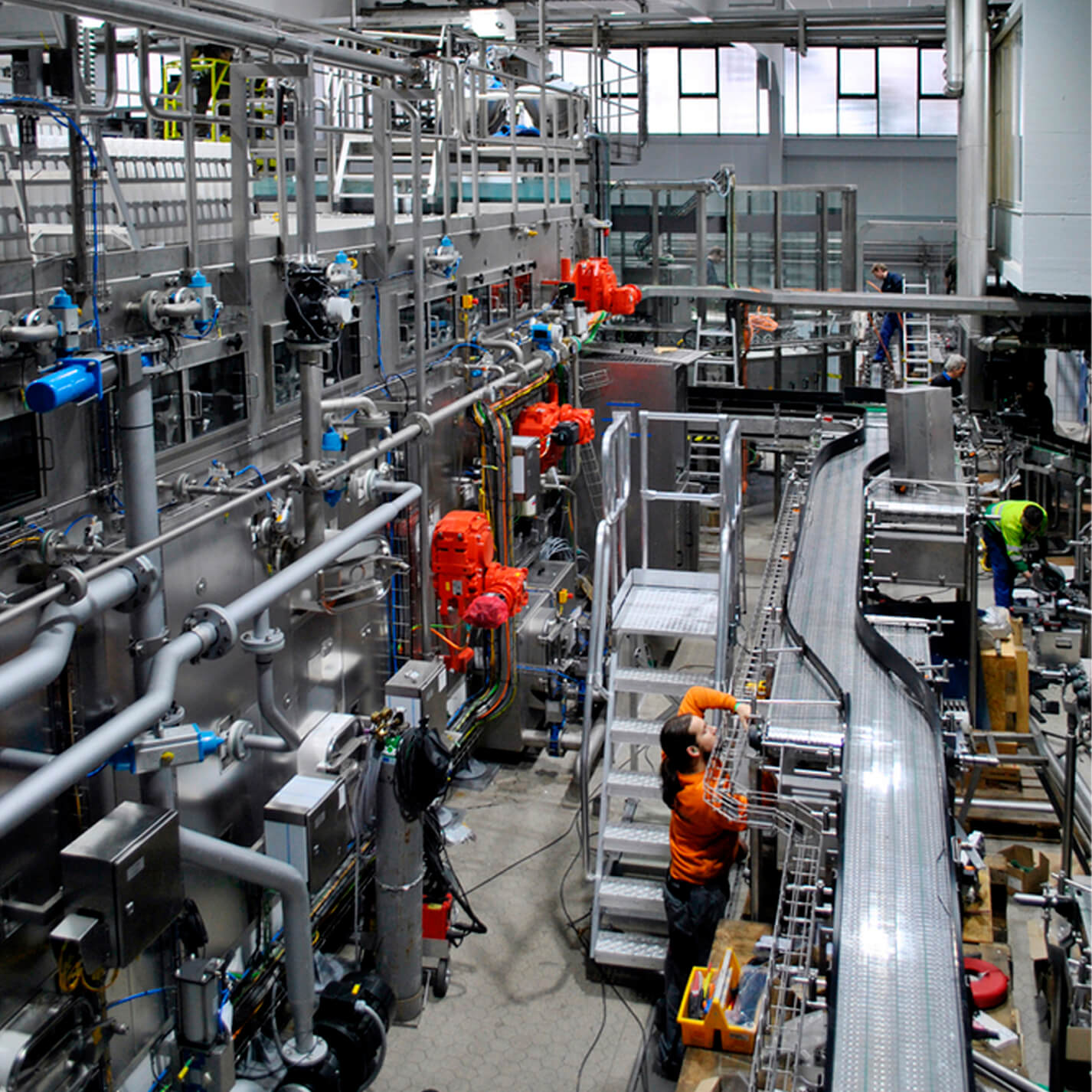 Der Aufbau geht voran