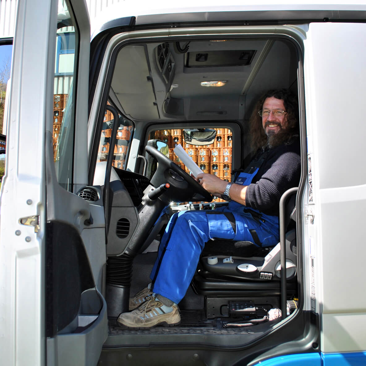 Peterstaler LKW-Fahrer startet seine Tour