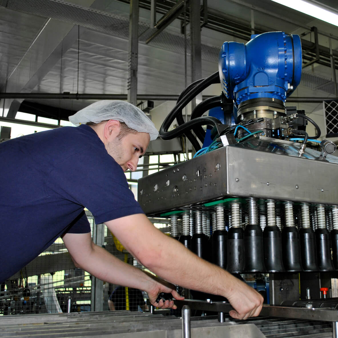 Matthias Müller bei der Arbeit