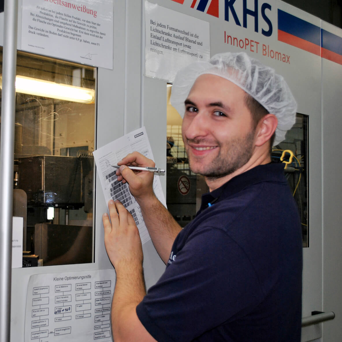 Matthias Müller bei der Arbeit